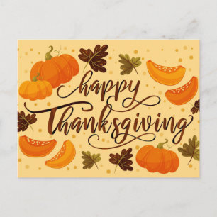 Happy Thanksgiving Postcard