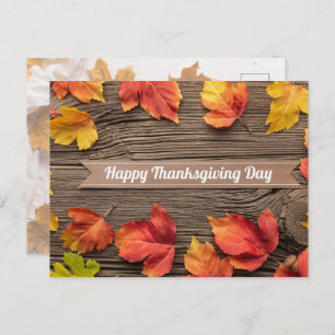 Happy Thanksgiving Postcard