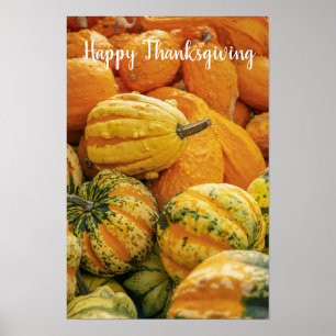Happy Thanksgiving Poster