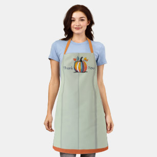 Happy Thanksgiving Pumpkin Apron