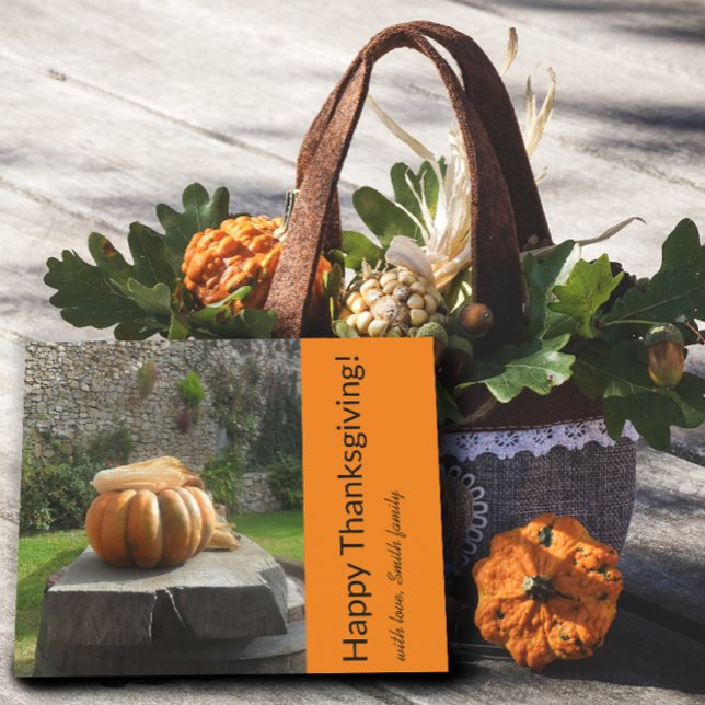 Happy Thanksgiving pumpkin Postcard (Creator Uploaded)