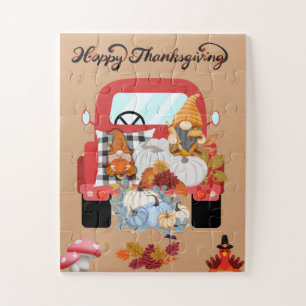 Happy Thanksgiving Puzzle: Gather Jigsaw Puzzle
