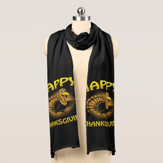 Happy Thanksgiving Scarf