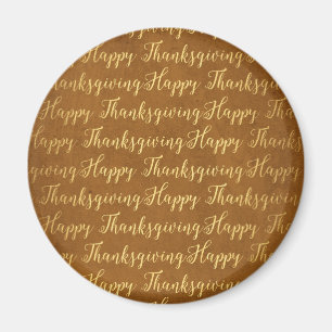 Happy Thanksgiving scripture Magnet