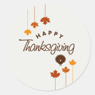 Happy Thanksgiving Sticker