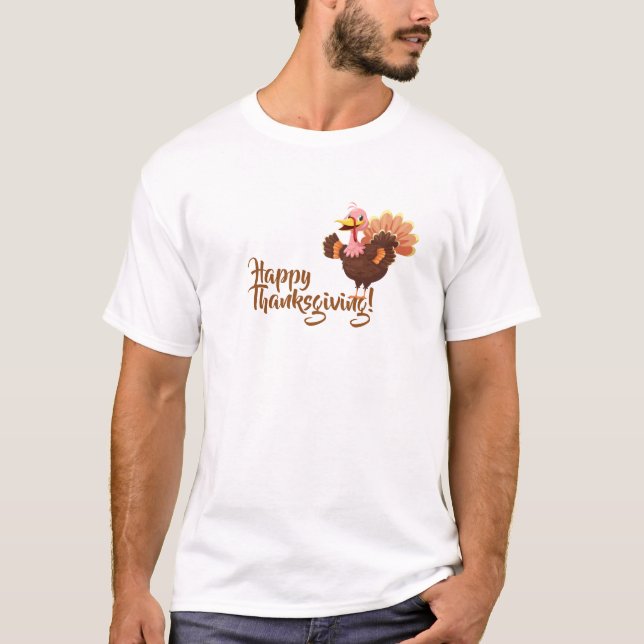 Happy Thanksgiving T-Shirt (Front)