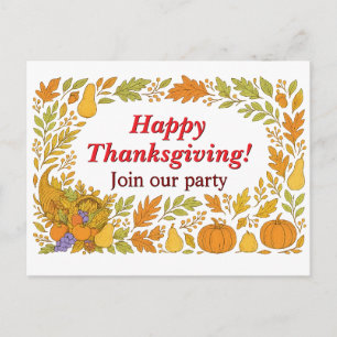Happy Thanksgiving template