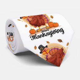 Happy Thanksgiving  Tie