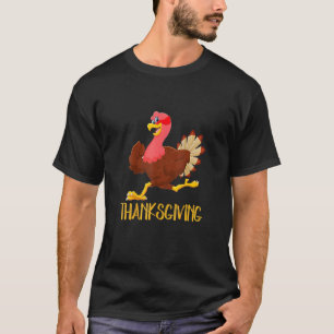 Happy Thanksgiving Turkey Day Chicken T-Shirt