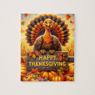 Happy Thanksgiving Turkey Puzzle