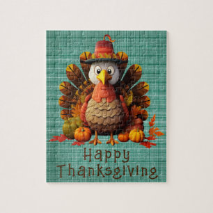 Happy Thanksgiving Turkey Puzzle