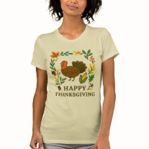 Happy Thanksgiving Turkey T-Shirt