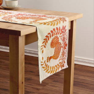 Happy Thanksgiving Turkey Table Runner