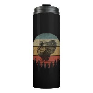 HAPPY THANKSGIVING TURKEY THERMAL TUMBLER