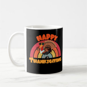 Happy Thanksgiving Womens Friendsgiving Rainbow 20 Coffee Mug