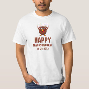 Happy Thanksgivukkah 11-28-2013 T-Shirt