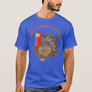 Happy ThanksVegan Funny Plantbased Thanksgiving  T-Shirt