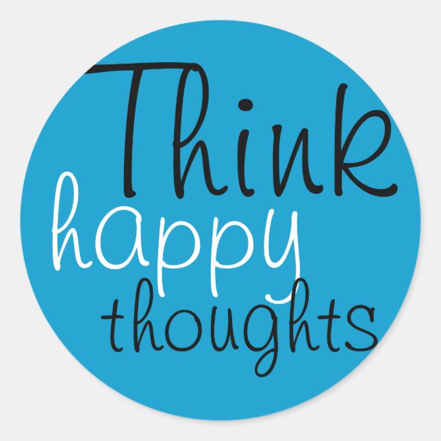 Happy Thoughts Stickers (Front)