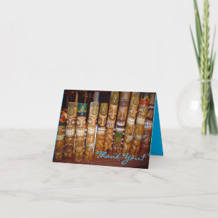 Happy Tiki's Thank You Card