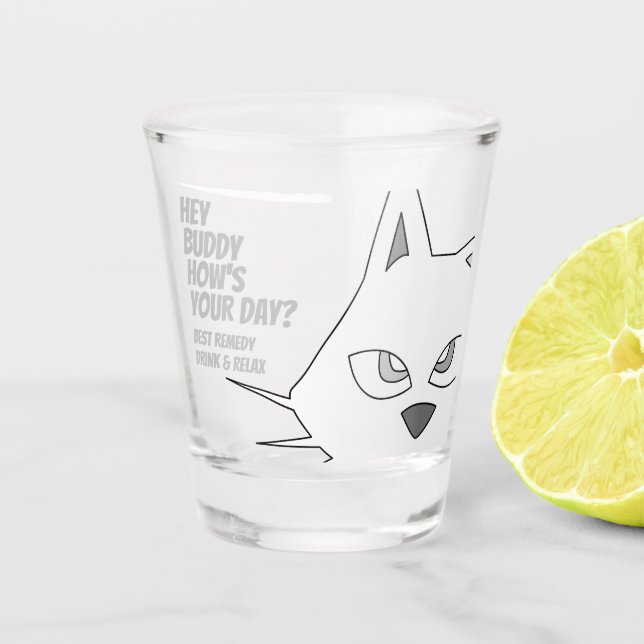 happy time Glass (Front)