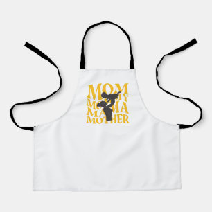 Happy time with mum and baby apron