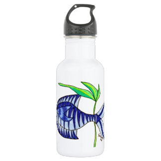 Happy to be Blue 532 Ml Water Bottle