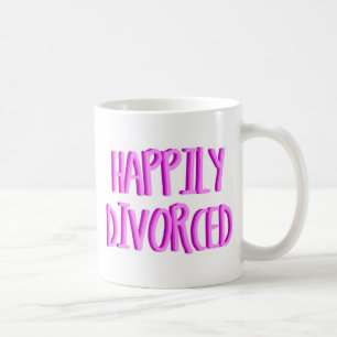 Happy To Be Divorced Female Coffee Mug