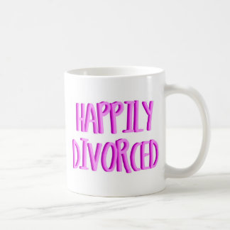 Happy To Be Divorced Female Coffee Mug