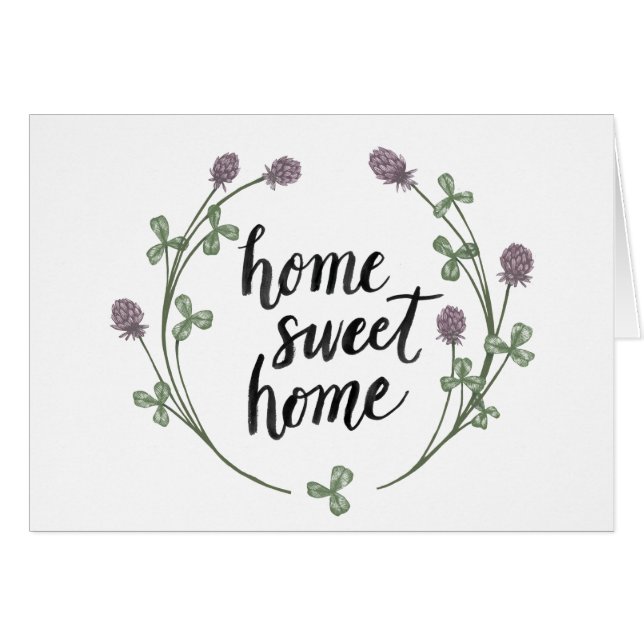 Happy to Bee Home Words I | Home Sweet Home (Front Horizontal)