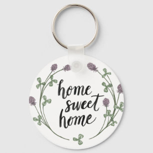 Happy to Bee Home Words I   Home Sweet Home Key Ring
