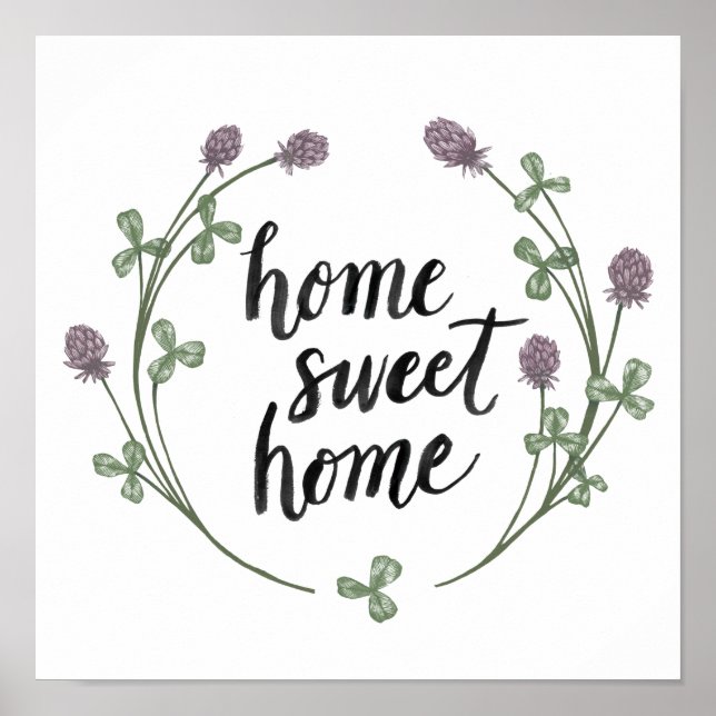 Happy to Bee Home Words I | Home Sweet Home Poster (Front)