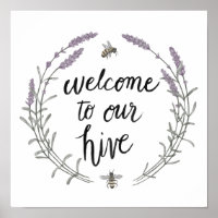 Happy to Bee Home Words II | Welcome to Our Hive