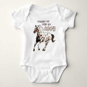 Happy to Ride an Appy Baby Bodysuit