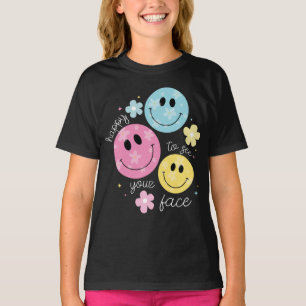 happy to see your face Teacher back to school T-Shirt
