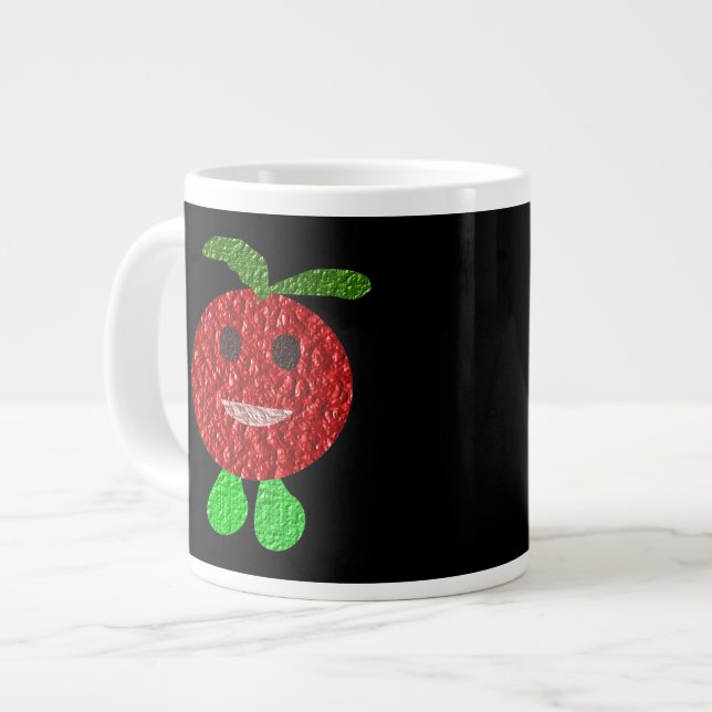Happy Tomato Mug (Front Left)