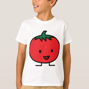 Happy Tomato Red Vegetable Fruit T-Shirt