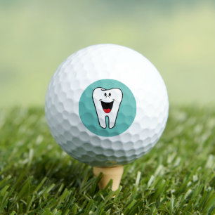 Happy Tooth  Golf Balls