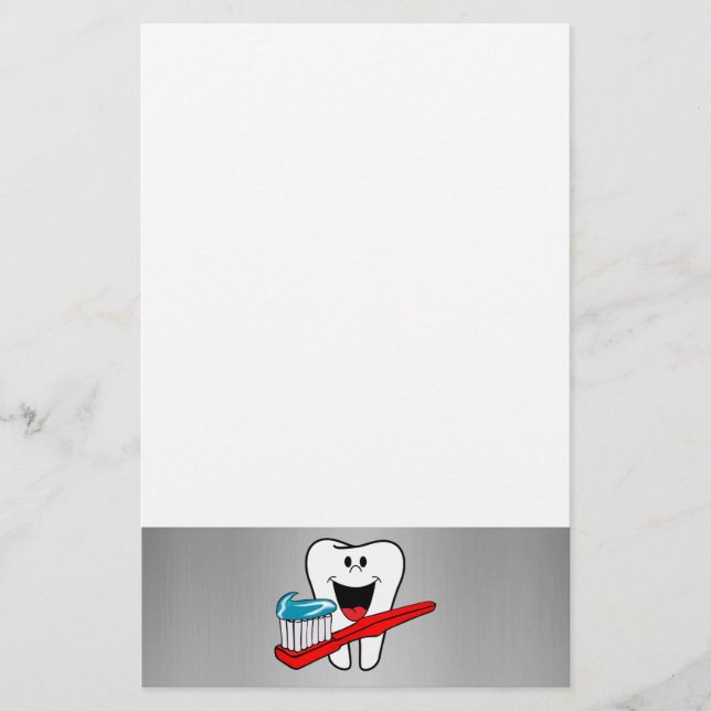 Happy tooth stationery (Front)