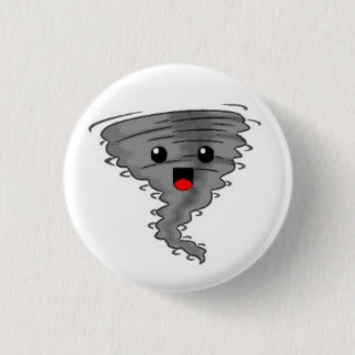 Happy Tornado 3 Cm Round Badge