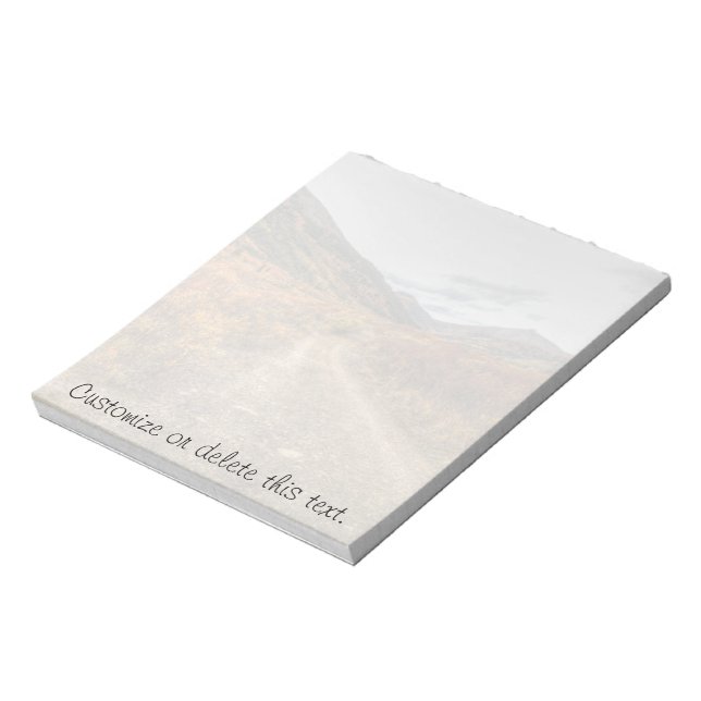 Happy Trail; Customisable Notepad (Rotated)