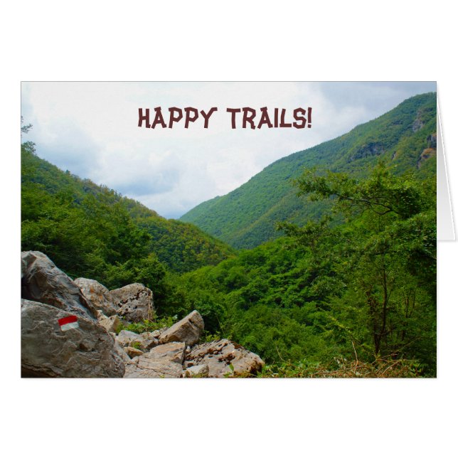Happy Trails! (Front Horizontal)