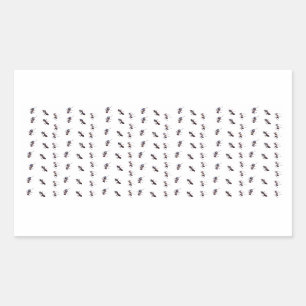 Happy Trails - ant #1 Rectangular Sticker