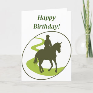 HAPPY TRAILS BIRTHDAY CARD