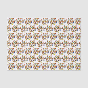 Happy Trails Camping Hiking Outdoors Trail Mix Tissue Paper