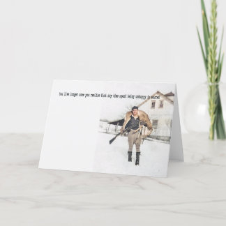 HAPPY TRAILS Greeting Card