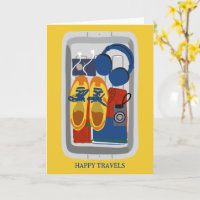 Happy Travels Aeroplane Tray Aesthetic