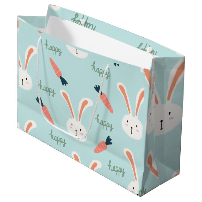 Happy Tree Friends Bunny Happy Little Bunny Bunny  Large Gift Bag (Front Angled)