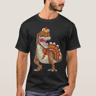 Happy Trexgiving Trex Dinosaur Turkey Thanksgiving T-Shirt