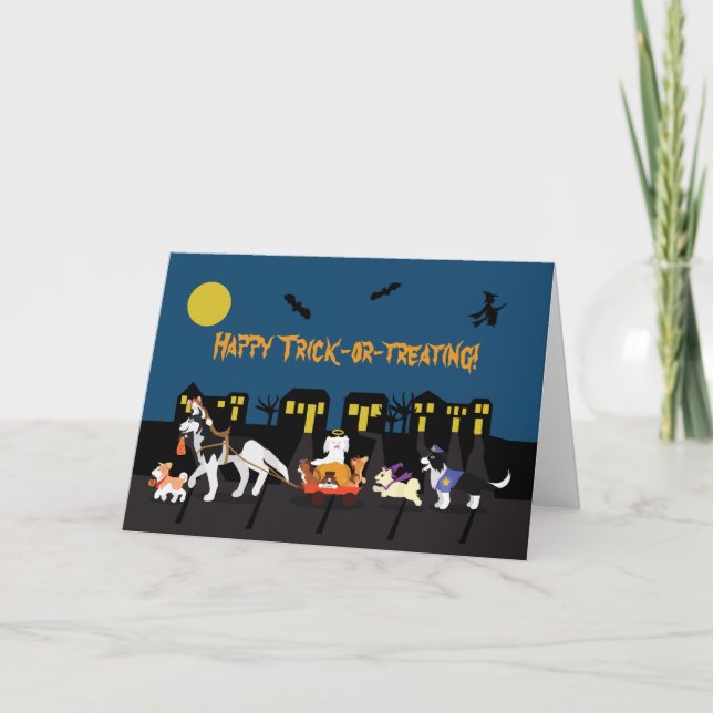 Happy Trick or Treating! Card (Front)