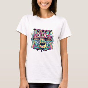 Happy Trippy Mushroom T-Shirt